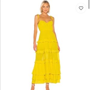 Yellow Tinsley Tularosa Dress - medium
